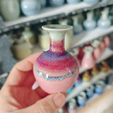 Random Set of 4 Different Styles · Jingdezhen Ceramic Mini Hydroponic Vases · Creative Floral Decor