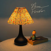 Vintage European Style Modern Minimalist Bedside Lamp Dimmable Romantic Night Light for Bedroom Nursing, Living Room & Study