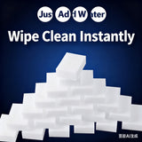 High-density melamine nano sponge for kitchen dishwashing towels, white shoes stain remover, car interior cleaning sponge