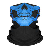 Seamless multifunctional magic headscarf cycling mask warm Halloween props skull head changeable scarf