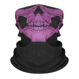 Seamless multifunctional magic headscarf cycling mask warm Halloween props skull head changeable scarf
