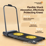 Cross-border flat treadmill home small mini folding silent brushless electric indoor simple walking machine fitness