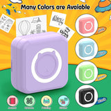 Cross-border hot selling mini printer wireless mobile phone Bluetooth thermal inkless small home label printer