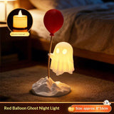 Cute Ghost Ornament Night Light INS Style Ambient Lamp, Mood-Boosting Trending Decor for Back-to-School & Birthday Gift