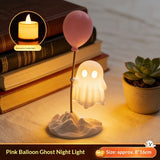 Cute Ghost Ornament Night Light INS Style Ambient Lamp, Mood-Boosting Trending Decor for Back-to-School & Birthday Gift