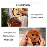 Unique Harp Music Box Artistic Decor Ornament for Homestay & Living Room Ideal Festival & Graduation Gift