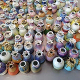 Random Set of 4 Different Styles · Jingdezhen Ceramic Mini Hydroponic Vases · Creative Floral Decor