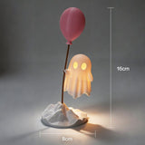 Cute Ghost Ornament Night Light INS Style Ambient Lamp, Mood-Boosting Trending Decor for Back-to-School & Birthday Gift