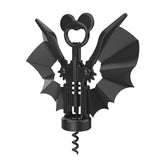 New 2 in 1 wine bottle opener bat bottle opener creative bottle opener zinc alloy dual-use beer bottle opener