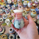 Random Set of 4 Different Styles · Jingdezhen Ceramic Mini Hydroponic Vases · Creative Floral Decor